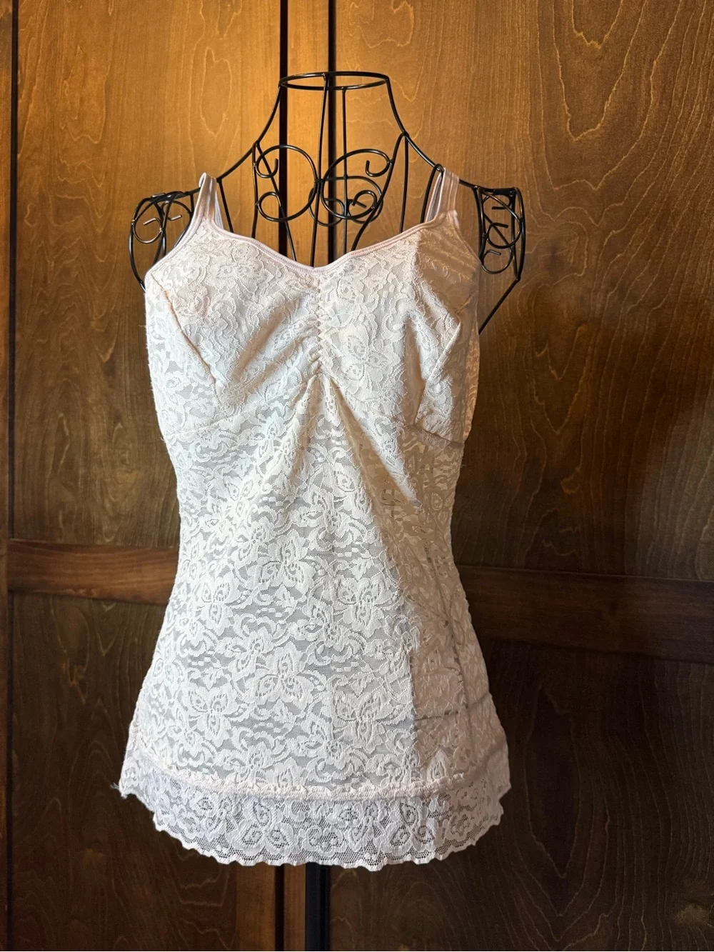 Bali Lace Bra Top in Nude size xl